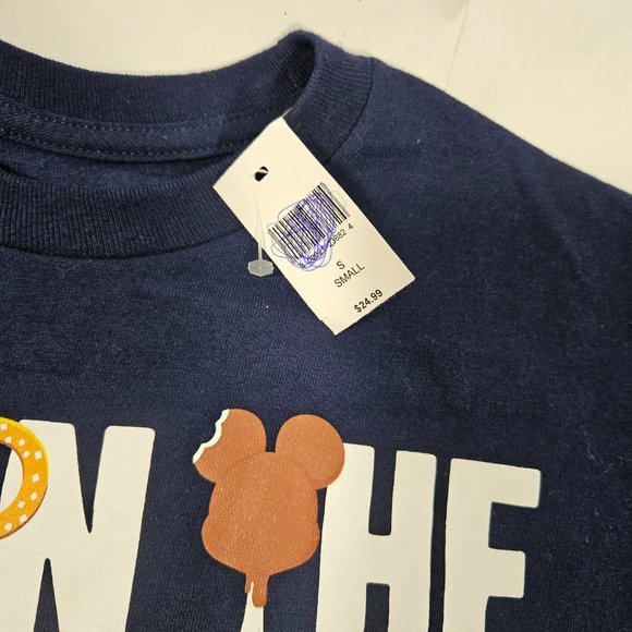 Disney Parks I'm On the Dining Plan T-shirt Unisex Size Small Disneyworld Snacks - Picture 3 of 7